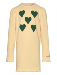 THE ANIMALS OBSERVATORY - Hearts Flan Yellow Buf Dress - Pikkade varrukatega vabaajakleidid - 8 Y