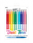 Ooly - Brush Markers 12 Pcs - Double Sided - Dual Tone - Pliiatsid - ONE SIZE