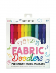 Ooly - Fabric Markers 12 Pcs - Doodlers - Pliiatsid - ONE SIZE