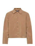 Gina Tricot - Faux Suede Short Jacket - Kerged suvejakid - XS