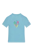 Color Kids - T-Shirt W. Print - Ujumistopid - 98