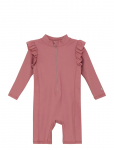 Huttelihut - Swim Suit Ls Solid - Upf 60+ - Ujumisriided - 74