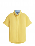 Tommy Hilfiger - Linen Blend Solid Ss Rf Sht - L&uuml;hikeste varrukatega s&auml;rgid - XL