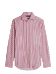 Tommy Hilfiger - Ny Flex Collar Clssc Strp Shirt - Triibulised s&auml;rgid - 45