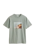 Gant - Scenery Graphic Ss Tshirt - L&uuml;hikeste varrukatega - L