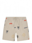 Knowledge Cotton Apparel - Fig Loose Embroidery Shorts - Vabaaja l&uuml;hikesed p&uuml;ksid - XXL