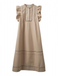 Sofie Schnoor - Otaniasw Frill Cotton Dress - Suvekleidid - 42