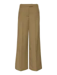 Calvin Klein - Wool Gaberdine Wide Leg Trouser - Lai jalg - 36