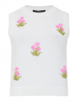 French Connection - Junie Floral Applique Vest - Kootud vestid - S