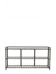Muubs - Book Shelf Manhattan Long - Black - Riiulid - ONE SIZE