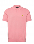 Lyle & Scott - Cotton Short Sleeve Knitted Polo - L&uuml;hikeste varrukatega kootud polos&auml;rgid - XXL