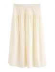 Lindex - Midi Skirt In Seersucker - P&otilde;lveni ja midiseelikud - L
