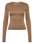 Weekday - V Neck Long Sleeve Top - Pikkade varrukatega - XL