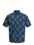 Jack & Jones - Jprblulyon Print Dobby S/S Shirt Sn - L&uuml;hikeste varrukatega s&auml;rgid - XXL