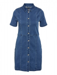 NOISY MAY - Nmnisa S/S Slim Denim Dress Vi534Mb Noos - Teksakleidid - XS
