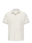 ONLY & SONS - Onsaston Reg Ss Frml Resort Polo - L&uuml;hikeste varrukatega - XS