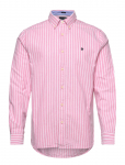 Superdry - Preppy Oxford L/S Shirt - Oxfordi s&auml;rgid - M