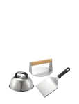Dorre - Smash Burger Set 3 Pieces Smasher Spatula Lid - Grillitarvikud - 13X 30.5X 4.8