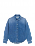HOLZWEILER - M Relaxed Denim Shirt - Teksas&auml;rgid - S