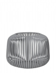 Blomus - Lantern Xs - 10 Cm, &Oslash; 13,5 Cm - Lito - Steel Gray - Indoor Lanterns - L 14CM