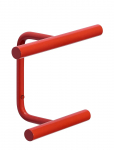 H&uuml;bsch - Flip Coatrack Red - Konksud - 20X10X15CM