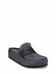 Birkenstock - Naples Wrapped Leve/Leoi Charcoal - Muulad ja kotad - 42