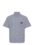 Stan Ray - Ss Flannel Shirt - Blue Gingham - L&uuml;hikeste varrukatega s&auml;rgid - M