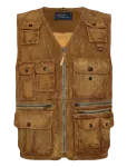 Polo Ralph Lauren - Suede Utility Vest - Vestid - L