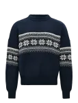 Prohibited - Nordic Knit Sweater - &Uuml;mara kaelusega - L