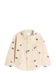 GAP - Baby & Toddler Print Oxford Big Shirt - Pikkade varrukatega s&auml;rgid - 98