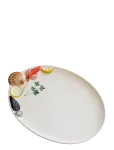 Caja Company - Red Seafood Plate/Dish - Serveerimisvaagnad - 43X28CM.H4.5CM