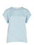 Vila - Viellette S/S Satin Top - Noos - L&uuml;hikeste varrukatega - 44