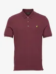 Lyle & Scott - Plain Polo Shirt - L&uuml;hikeste varrukatega - S