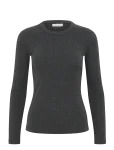 InWear - Dagnaiw Melange T-Shirt Ls - Pikkade varrukatega - XS