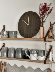 Hemverk - Dark Oak - Seinakellad - &Oslash; 28 CM