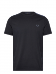 Fred Perry - Contrast Tape Ringer Tee - L&uuml;hikeste varrukatega - S