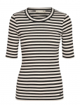 InWear - Dagnaiw Striped T-Shirt - L&uuml;hikeste varrukatega - S