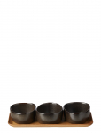 Aida - Raw Metallic Brown Bowl - Serveerimiskausid - ONE SIZE