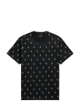 Polo Ralph Lauren - Allover Pony Cotton Jersey Sleep Shirt - L&uuml;hikeste varrukatega - M