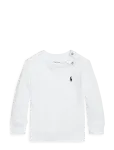 Ralph Lauren Baby - Cotton Jersey Long-Sleeve Tee - Dressipluusid - 85-90