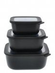 Mepal - Rekt. Sk&aring;les&aelig;t M.l&aring;g Cirqula H&oslash;j 3 Stk. - Kastid ja konteinerid - ONE SIZE