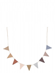 OYOY MINI - Moni Muslin Garland - Sisustustarvikud ja detailid - 13X11XX3CM x 13