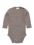 Copenhagen Colors - Merino Ls Rib Bodystocking - Pikkade varrukatega - 86