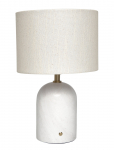 ENKEL LIVING - Flair Mini Table Lamp White Marble Base - Laualambid - H28CM