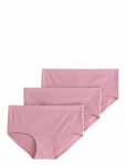 Lindex - 3-Pack Seamless Briefs With Regular Waist - Alusp&uuml;ksid - XXL