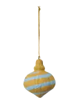 Broste Copenhagen - Pulp Ornament Spinning Top - J&otilde;ulukuulid ja kuuseehted - &Oslash; 7.5 cm