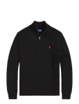 Polo Ralph Lauren - Cotton Quarter-Zip Mockneck Sweater - Poolpika lukuga džemprid - M