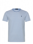 Polo Ralph Lauren - Custom Slim Fit Striped Jersey T-Shirt - L&uuml;hikeste varrukatega - S