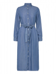Gant - Reg Chambray Shirt Dress - Teksakleidid - 36
