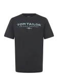 Tom Tailor - T-Shirt With Print - L&uuml;hikeste varrukatega - L